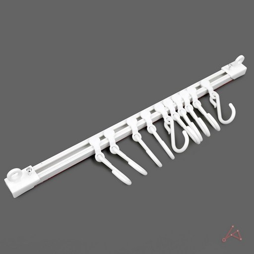 텐텐 주방다용도걸이 레일 부엌수납 고리 30cm 1(개)단일상품