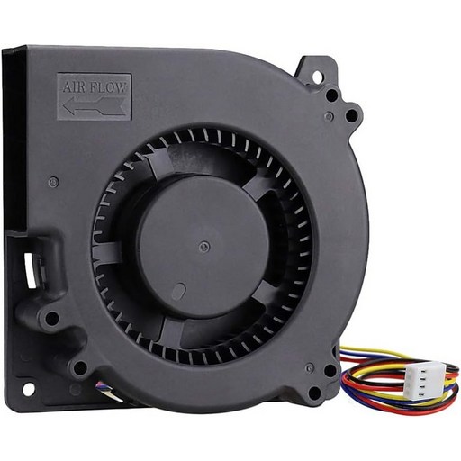 GDSTIME 120mm PWM 4핀 12V 듀얼 볼 베어링 DC 브러시리스 송풍기 냉각 팬4.72x4.72x1.26인치 카시트 앰프 인플레이터 인버터 환기용