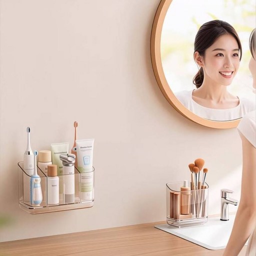 물빠짐 욕실 수납함 욕실 정리함 화장실 수납함 로션 샴푸 보관함 eun7626VS
