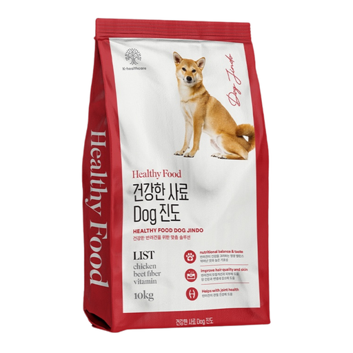 건강한사료 전연령 강아지 진도 사료, 1개, 10kg, 닭