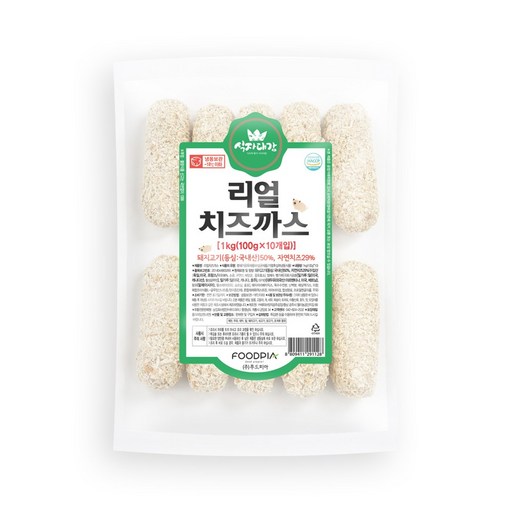 식자대감 수제 치즈 롤까스 국내산 등심 돈까스 가정용 냉동 대용량