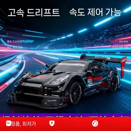 RC 자동차 /4WD 고속 드리프트  / 충전식 /성인 장난감 레이싱 스포츠